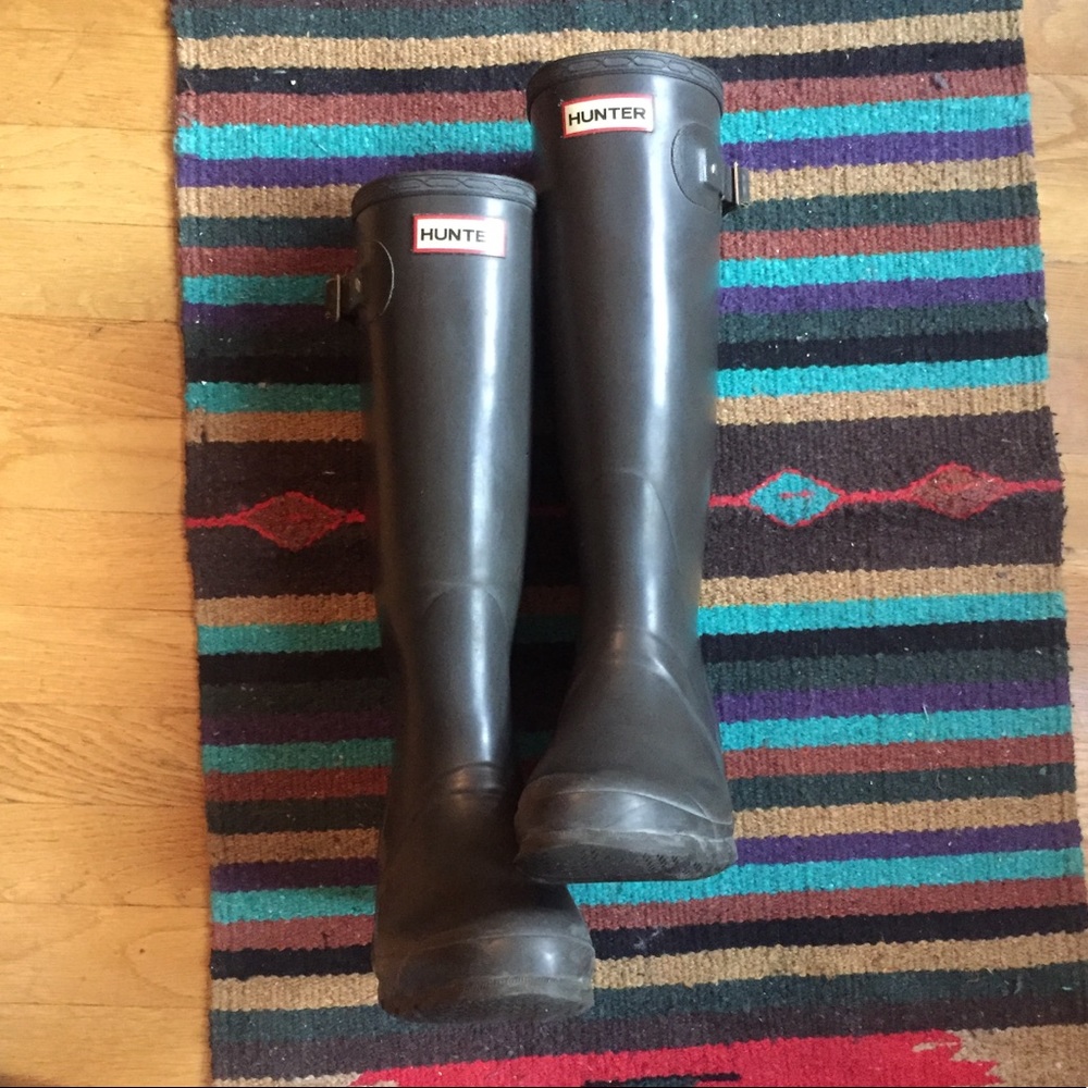 Hunter boots (Dark Gray)