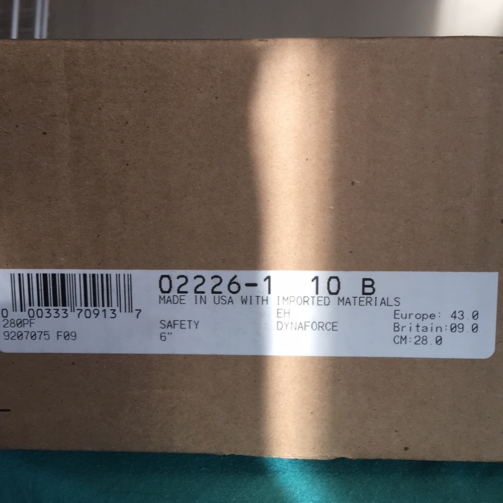 Redwing Safety Toe Boots NEW