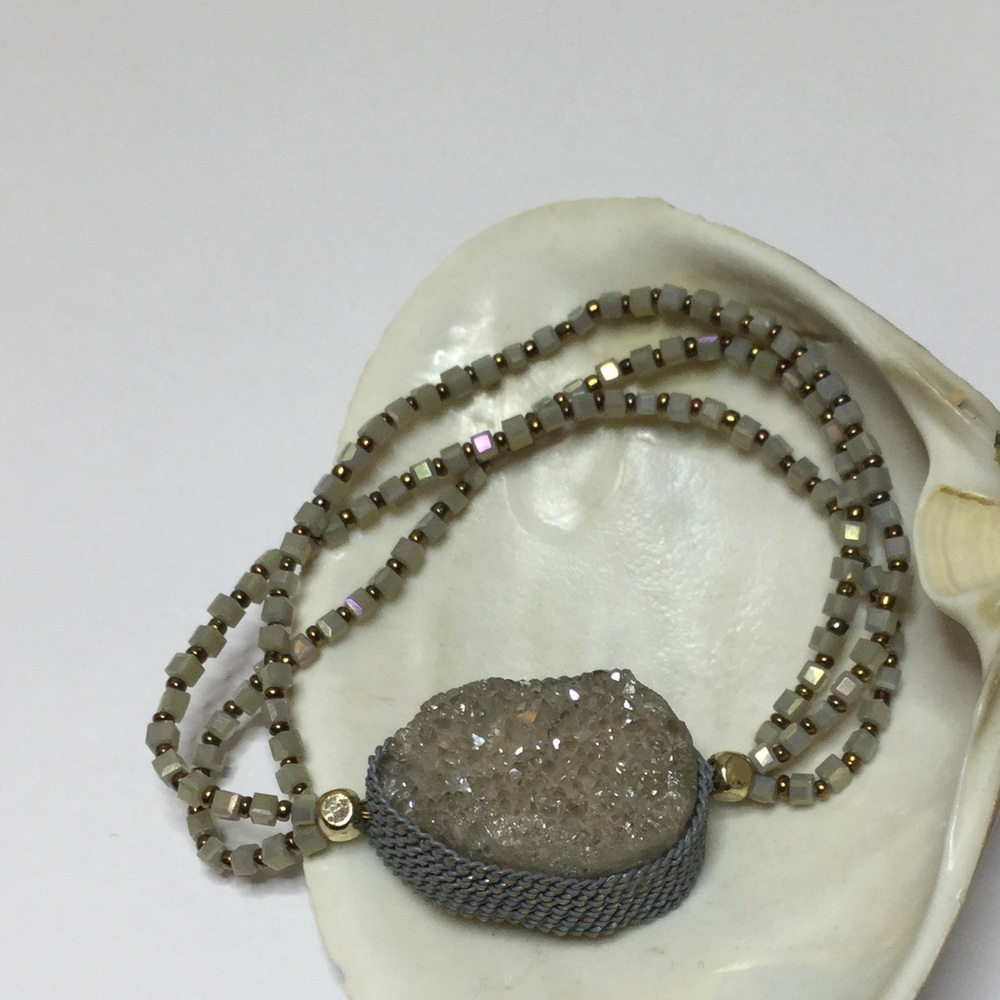 Authentic Druzy Bracelet