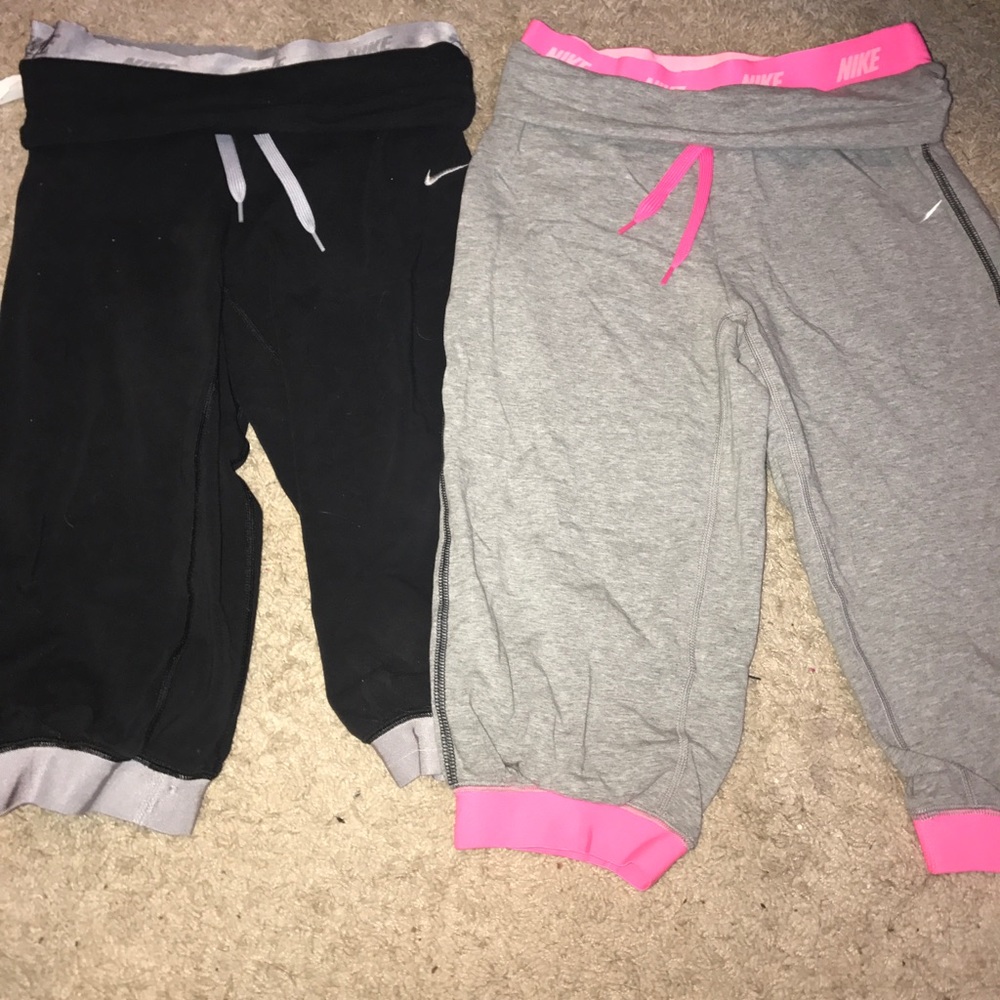 Nike below knee cropped spandex/leggings