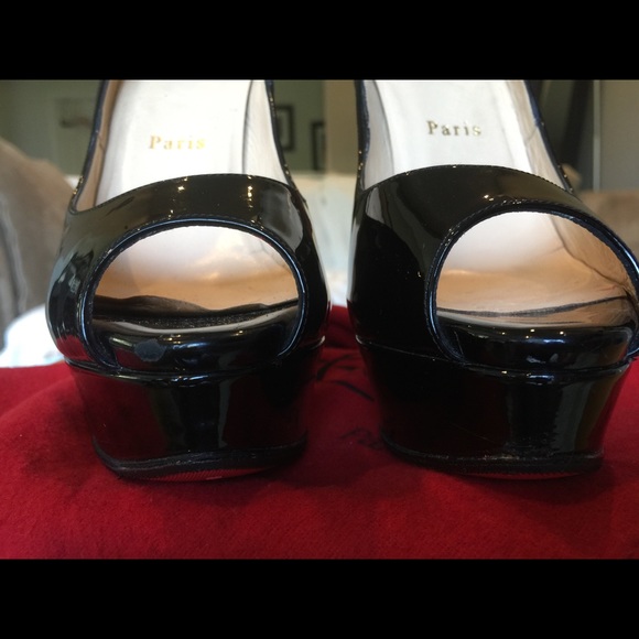 Christian Louboutin Lady Peeps 38 AUTHENTIC - Picture 7 of 7