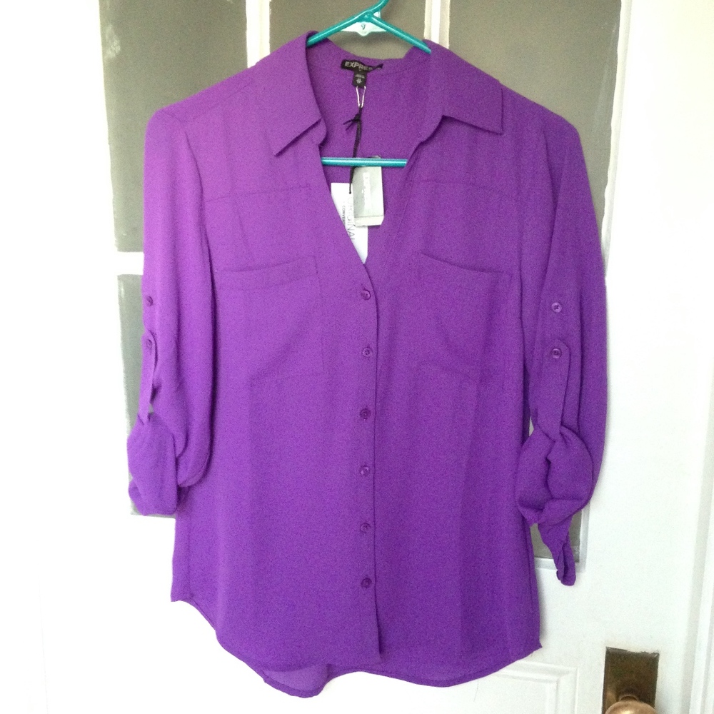 Purple Express Shirt
