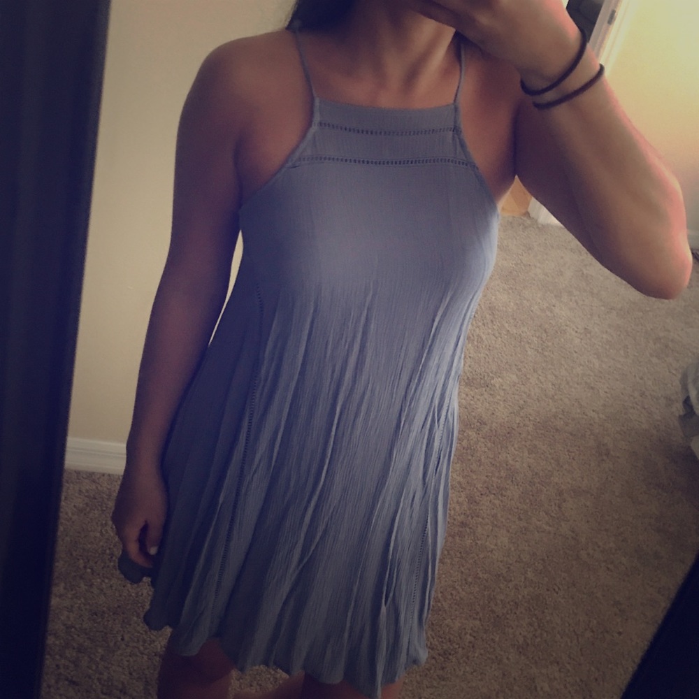 Beachy blue Pull & Bear dress from Spain