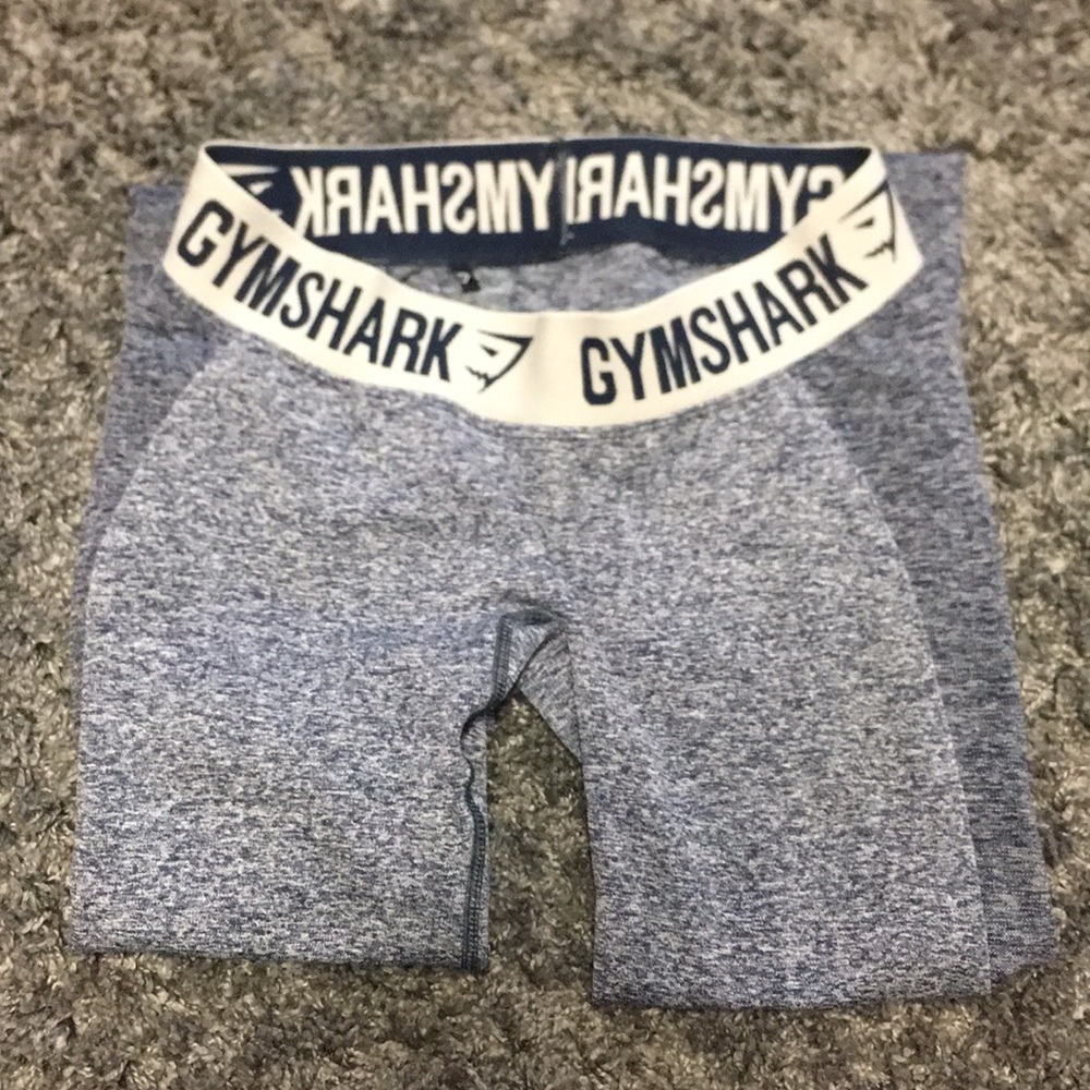 Grey blue Gym shark leggings