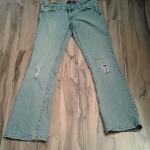 Levi's Too Superlow 524 denim jeans