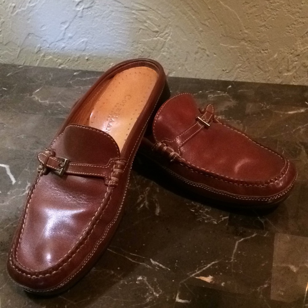 Cole Haan loafer slides