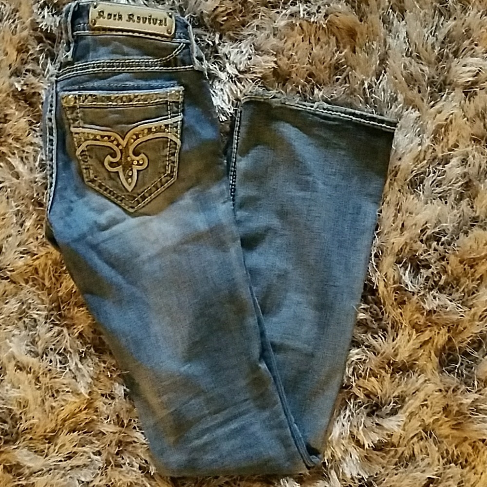 Rock revival bootcut jeans