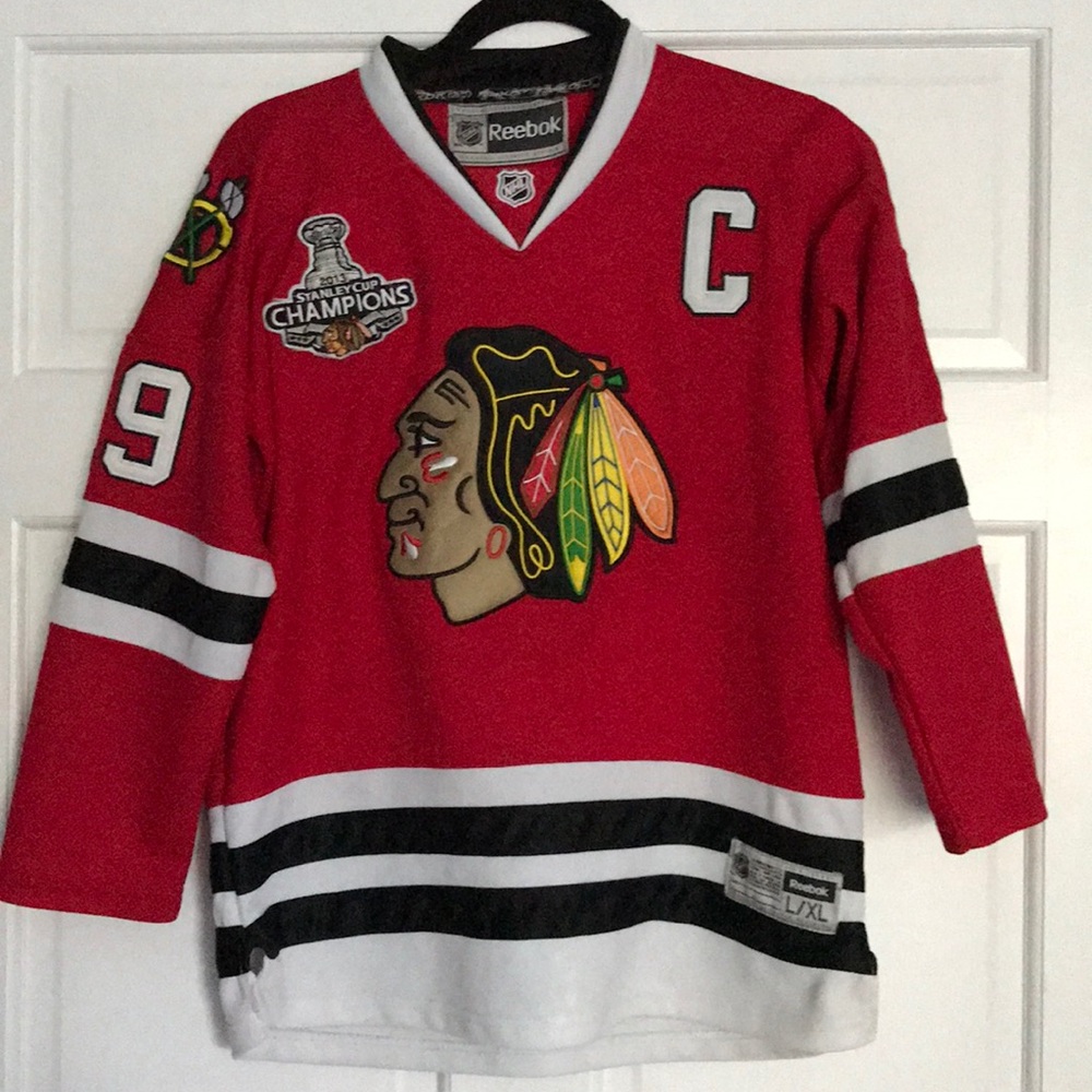 Chicago Blackhawks Jersey child size XL
