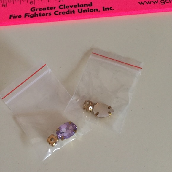 NEW! Anthropologie Shiraleah Velvet Jeweled Clutch - Picture 8 of 8