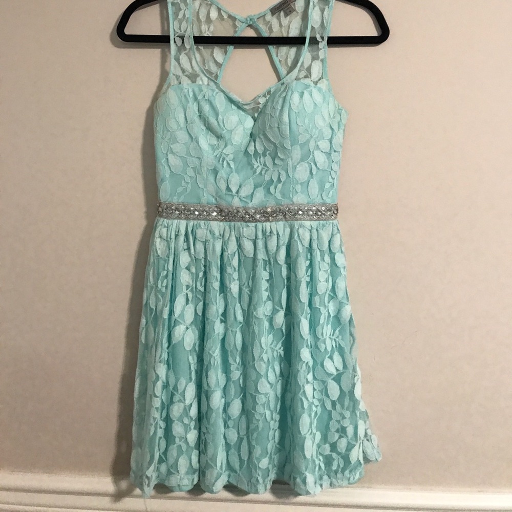 Light blue dress