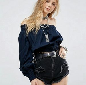 Free People Asymmetrical Top