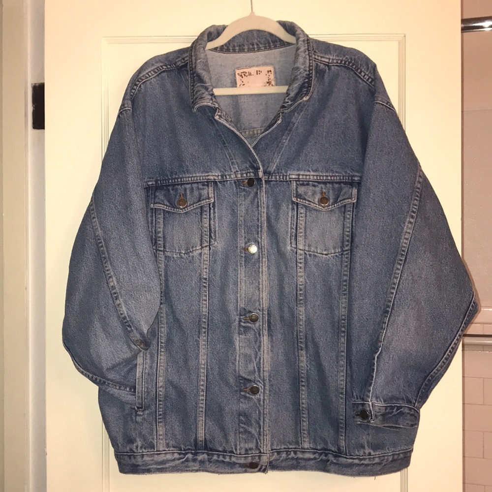 Women’s Vintage Oversized Denim Jacket [RePosh]