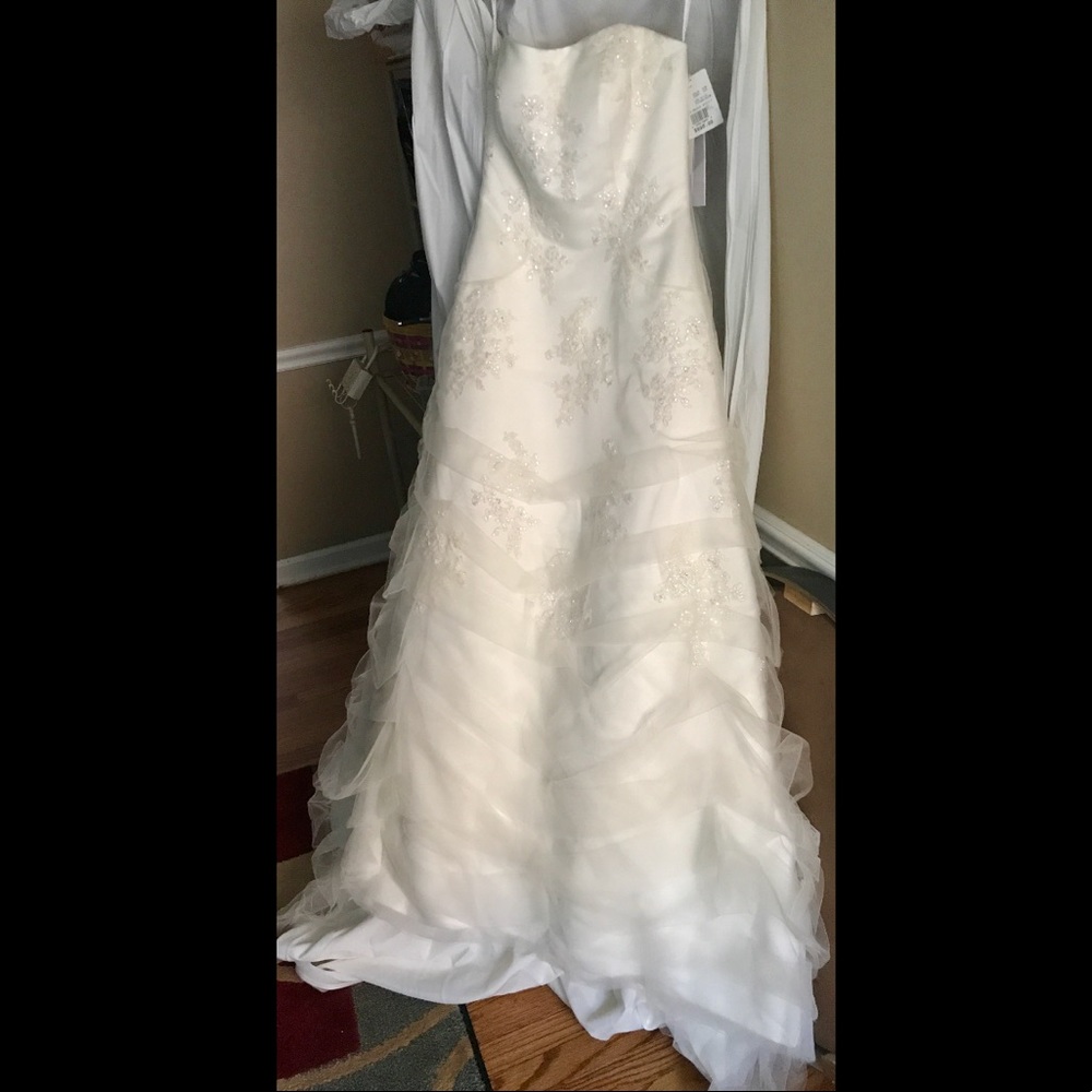 UNWORN-NWT David’s Bridal Wedding Dress