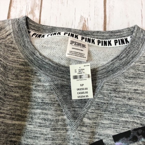VS PINK CAMPUS CREW SWEATSHIRT - Picture 5 of 5