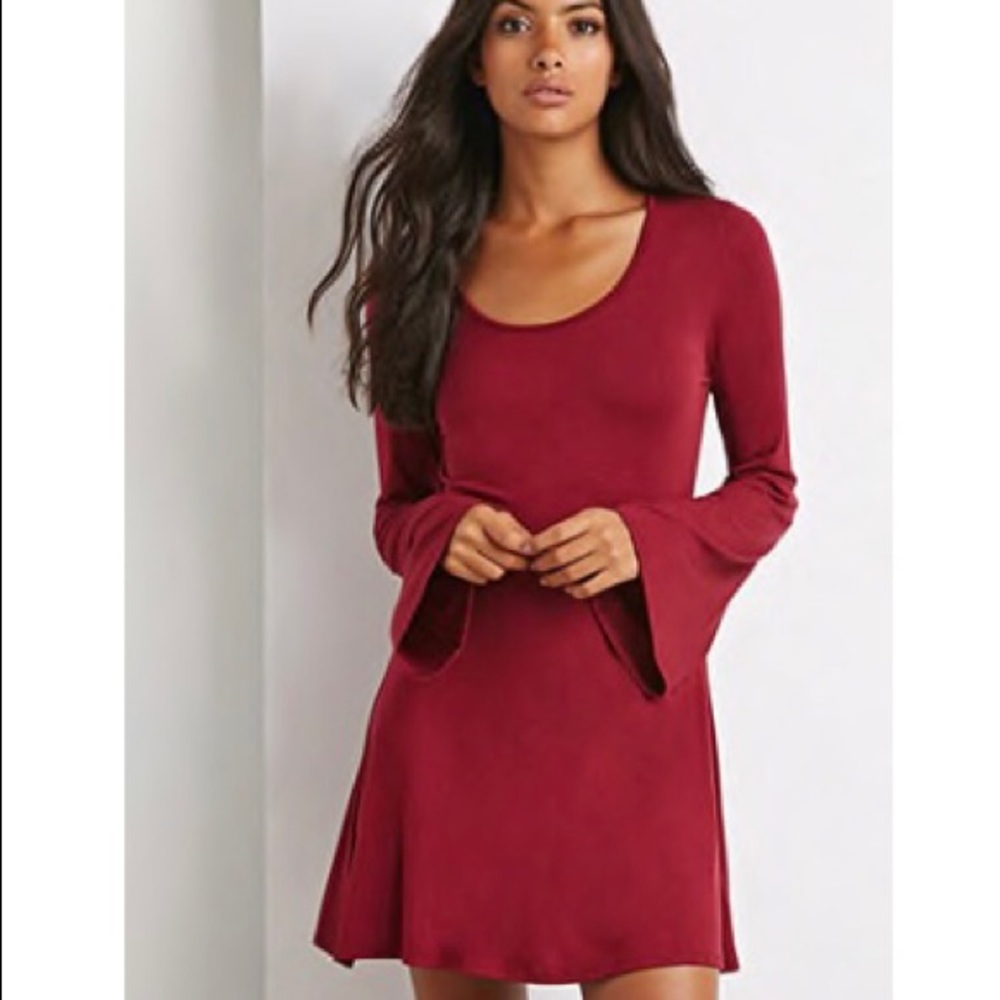 Forever21 Bell Sleeve Dress