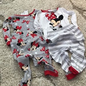 Disney Minnie Mouse 4 Piece PJs