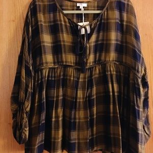 Plaid Top
