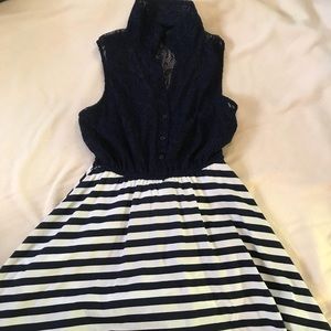 Blue and white summer dress!