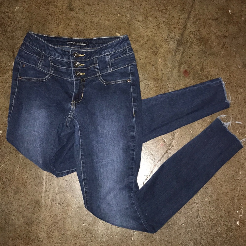 Lovesick denim skinny jean size 1