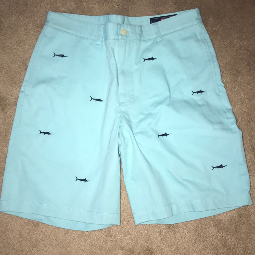 Vineyard vines teal shorts never worn