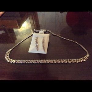 Necklace & earrings