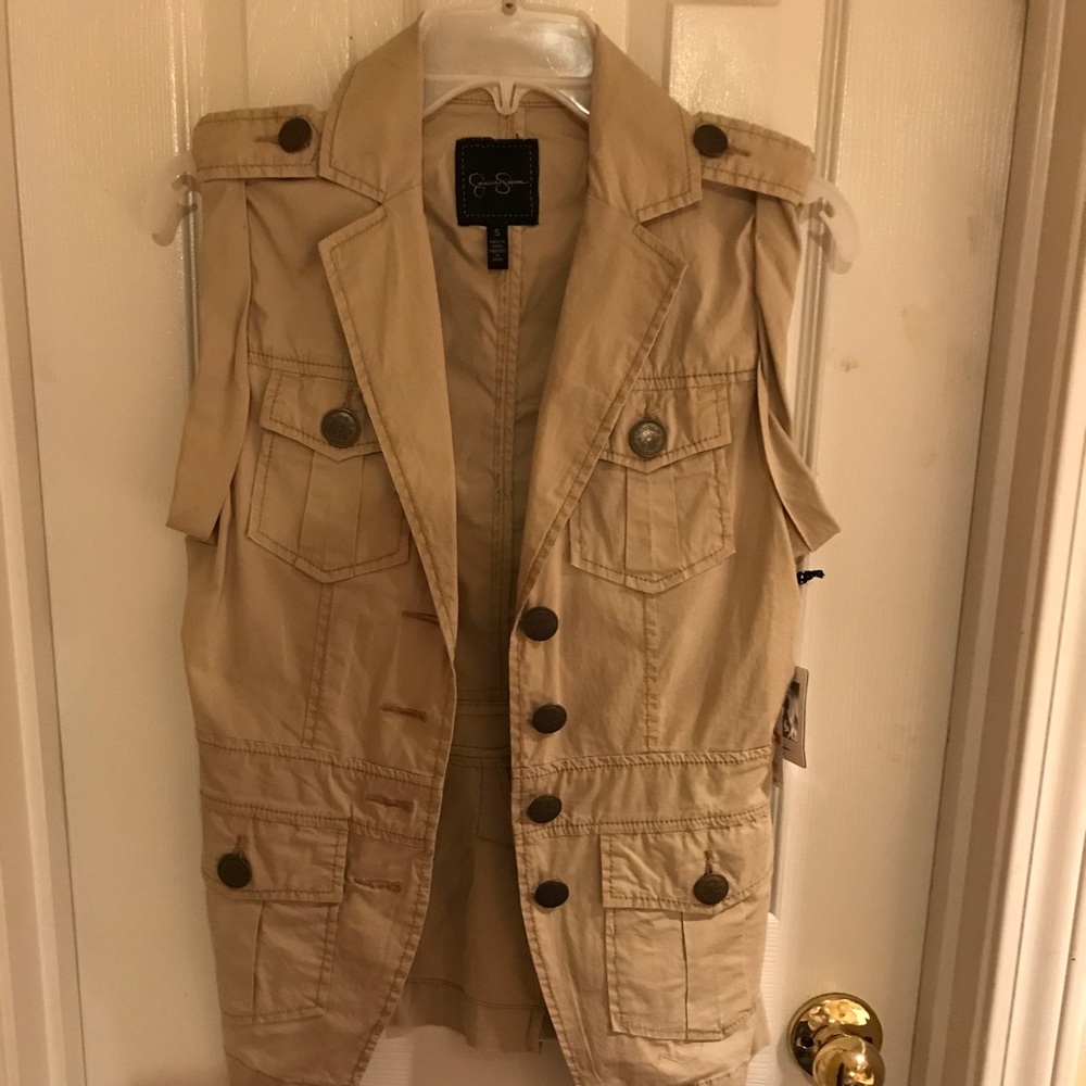 Tan vest