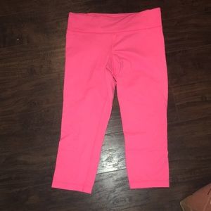 Hot Pink Under Armour Workout Pants