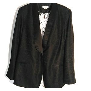 Liz Claiborne black lace blazer size 20w