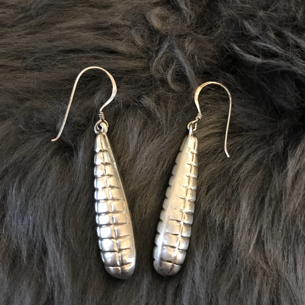 Sterling Silver (Possibly Silpada) Drop Earrings