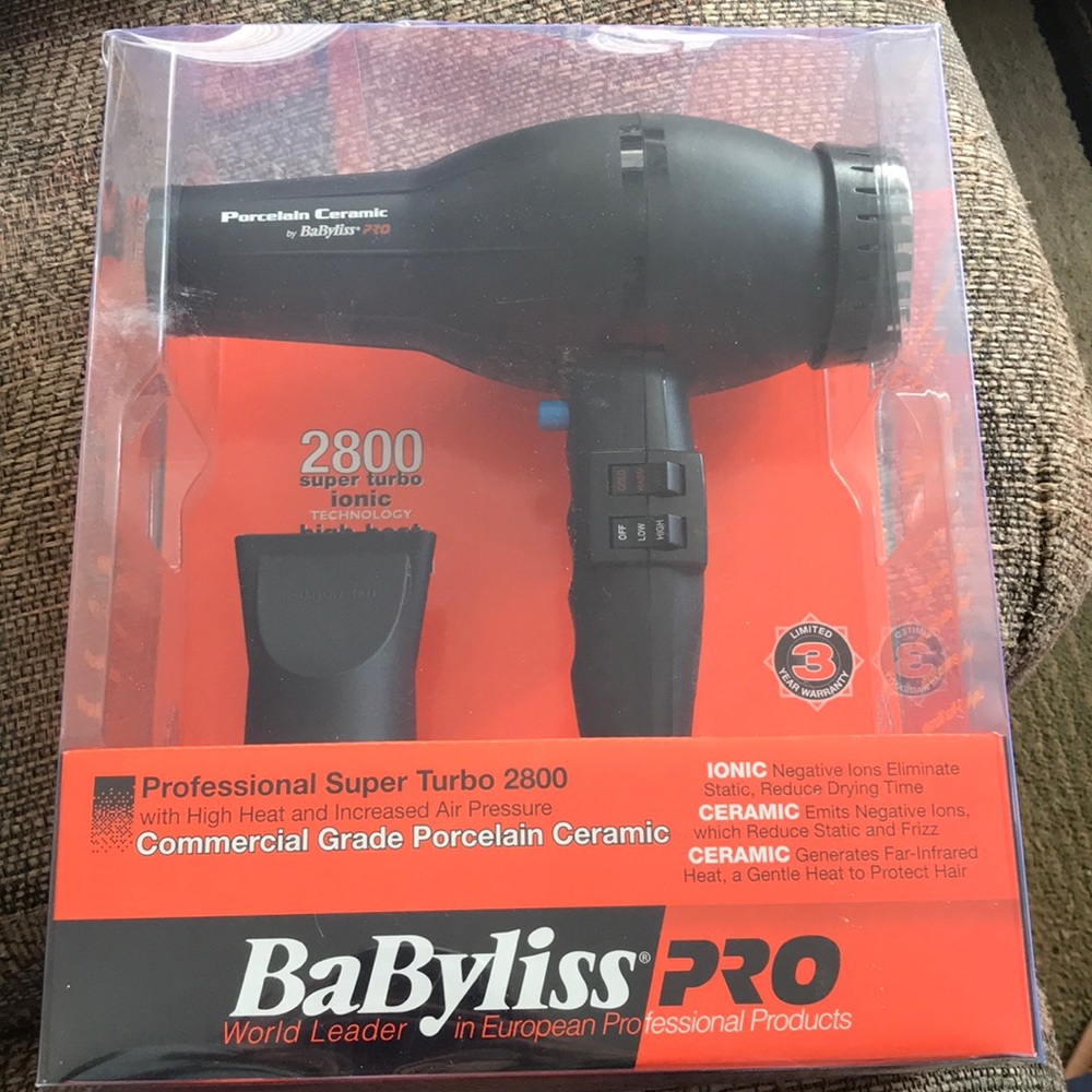 Babyliss Pro Professional Turbo 2800 Dryer