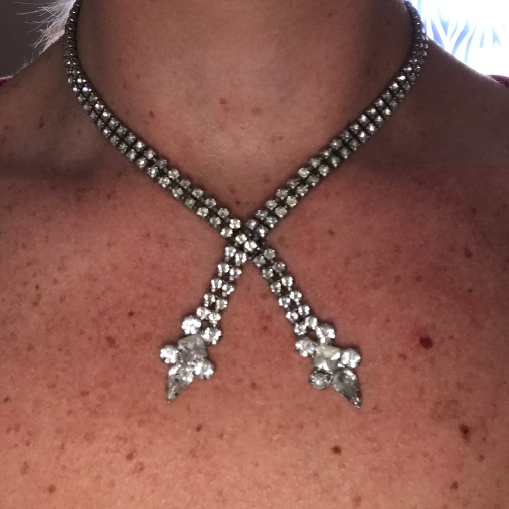 Antique Crystal Necklace