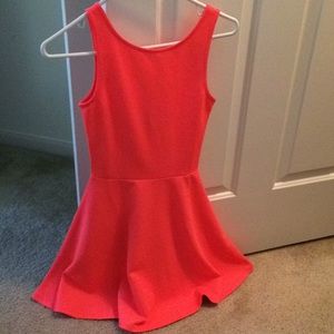 NEVER WORN Pink fit and flare dress