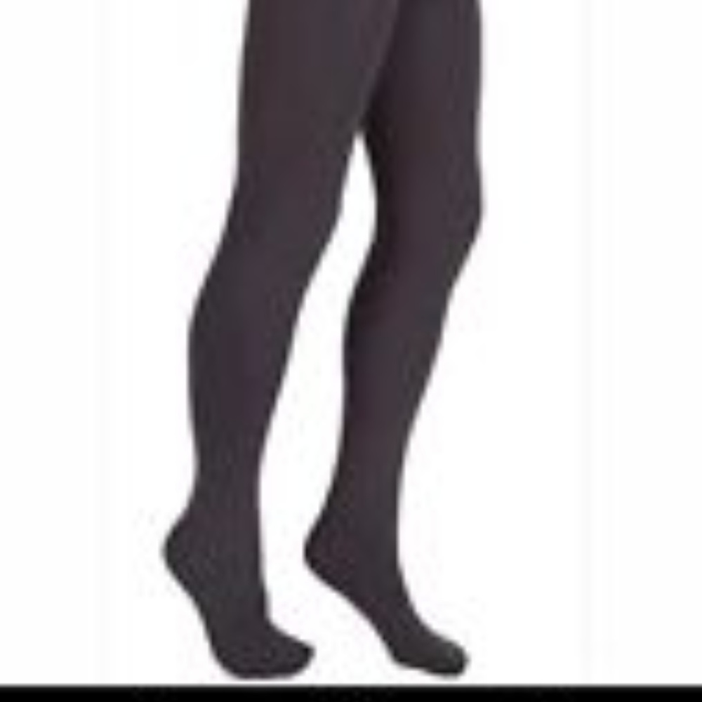 plush-full foot tights-grey large