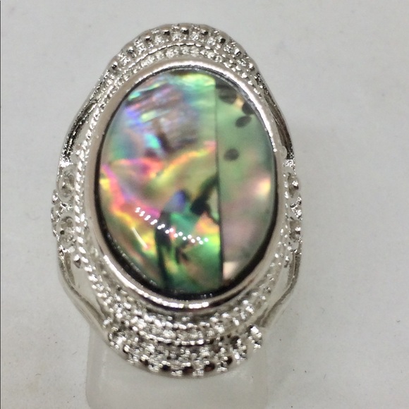 Jewelry - 🌈RAINBOW MOONSTONE 🌸SIZE 7 RING