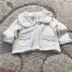 Gymboree Peter Pan Collar Embellished Sleeve