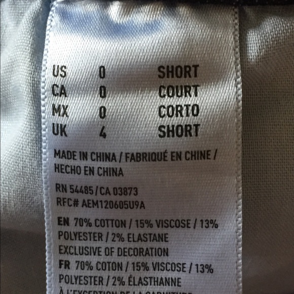 AMERICAN EAGLE super stretch JEANS JEGGING 0 short - Picture 4 of 5