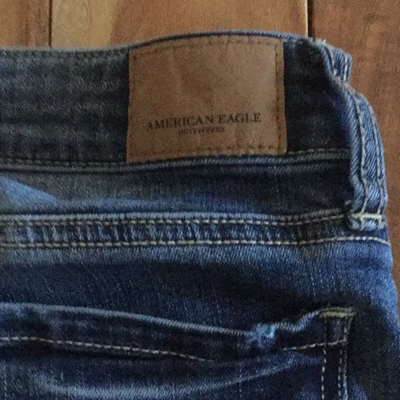AMERICAN EAGLE super stretch JEANS JEGGING 0 short - Picture 5 of 5