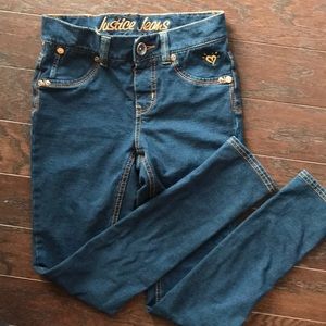 Justice size 10 slim jeggings