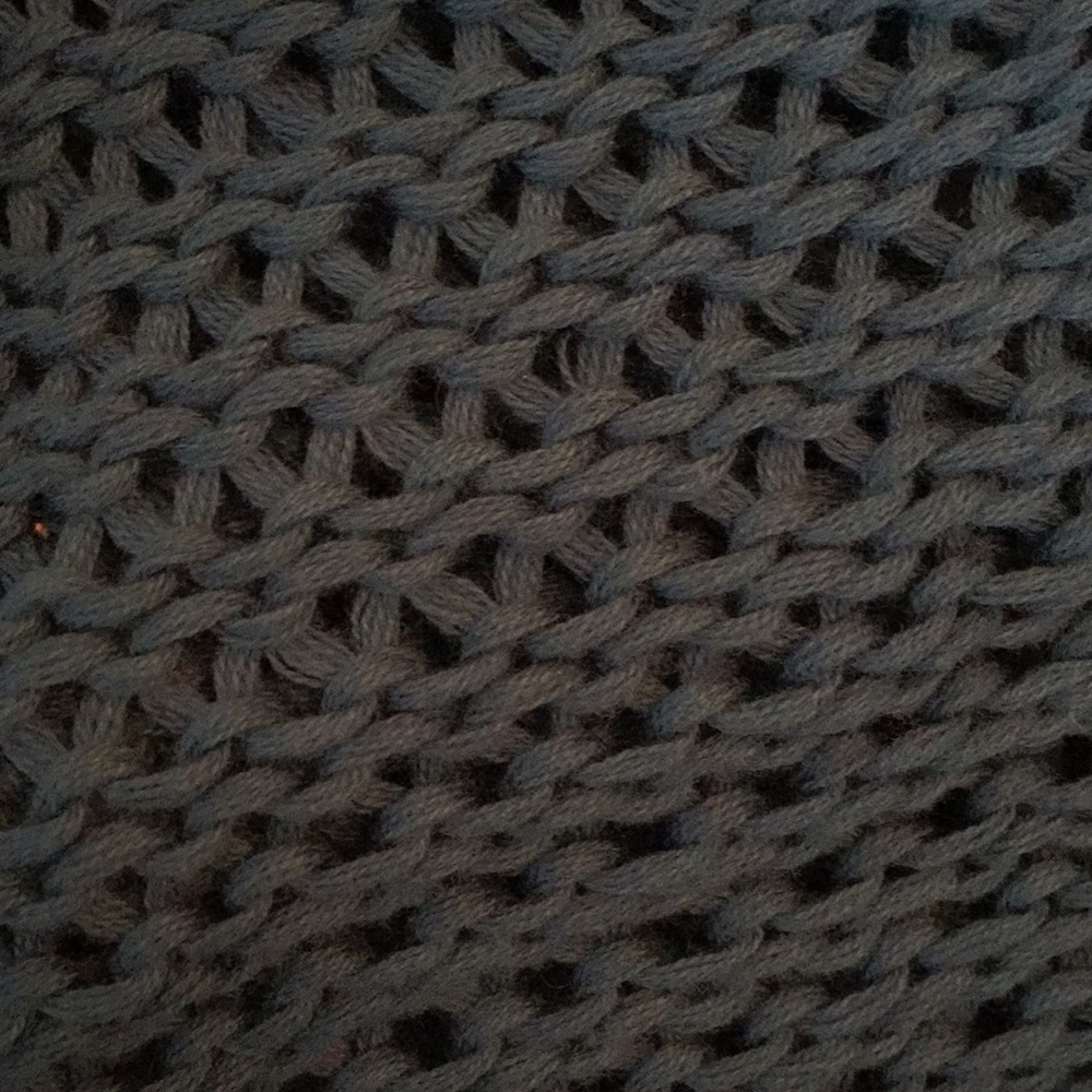 WindiRiver 3/4 sleeve loose knit deep teal/forest - Picture 6 of 6