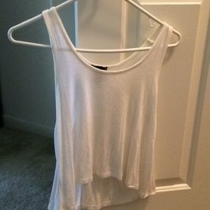 White crop top