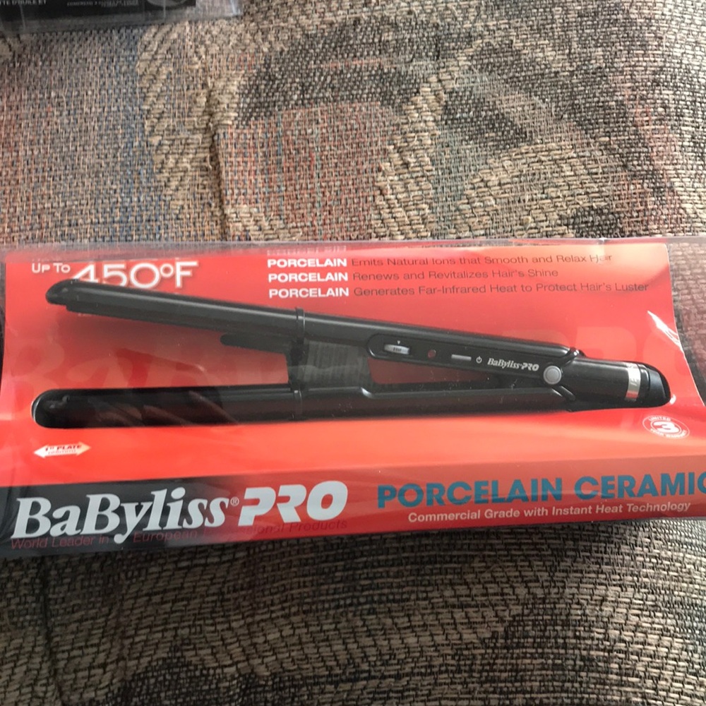Babyliss Pro Porcelain Ceramic Straightening Iron