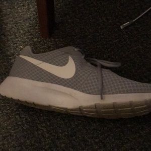 Nike sneakers. Blue, gray and black.