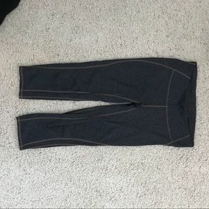 GapFit grey capri workout pants