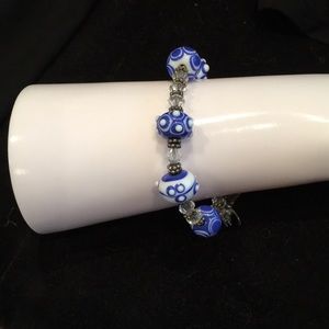 Glass blown bracelet