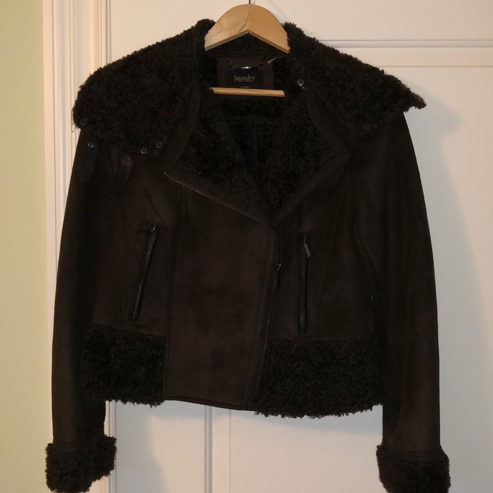 Laundry Moto Biker Style Jacket