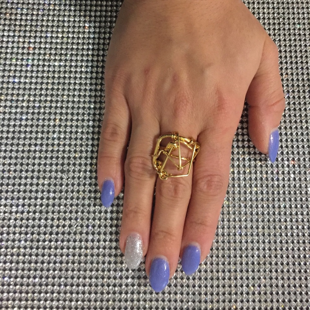 Handmade gold ring
