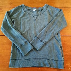 J. Crew Side Zip Sweatshirt