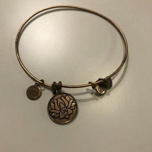 Alex and Ani lotus flower bracelet