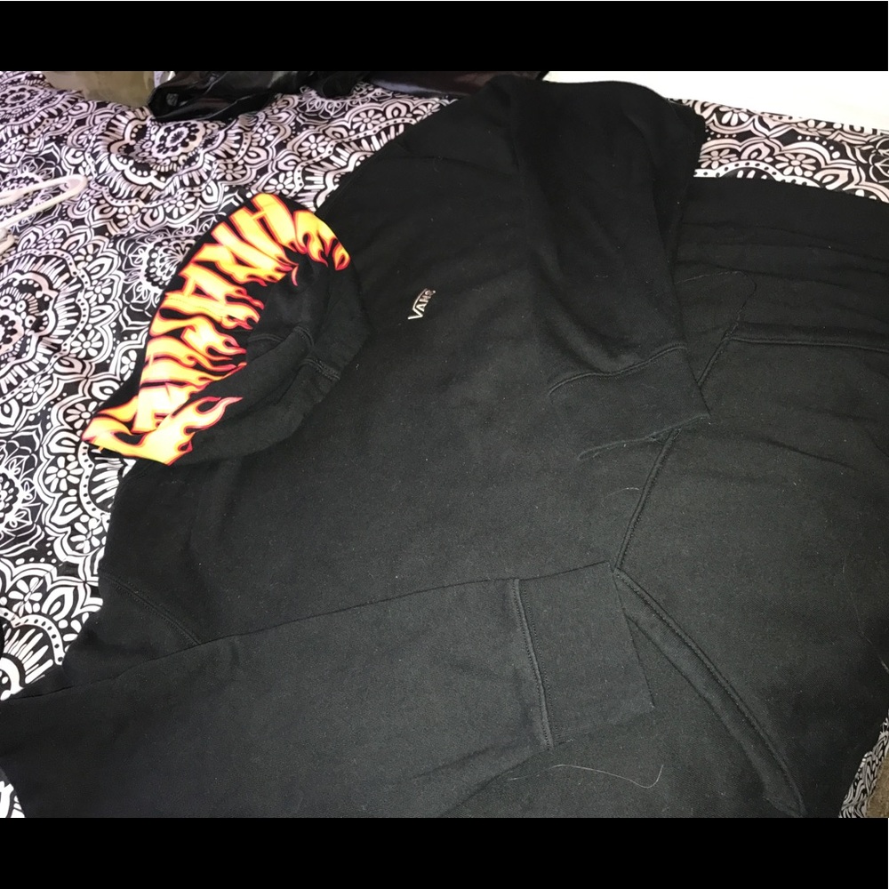 Brand new thrasher/vans hoodie