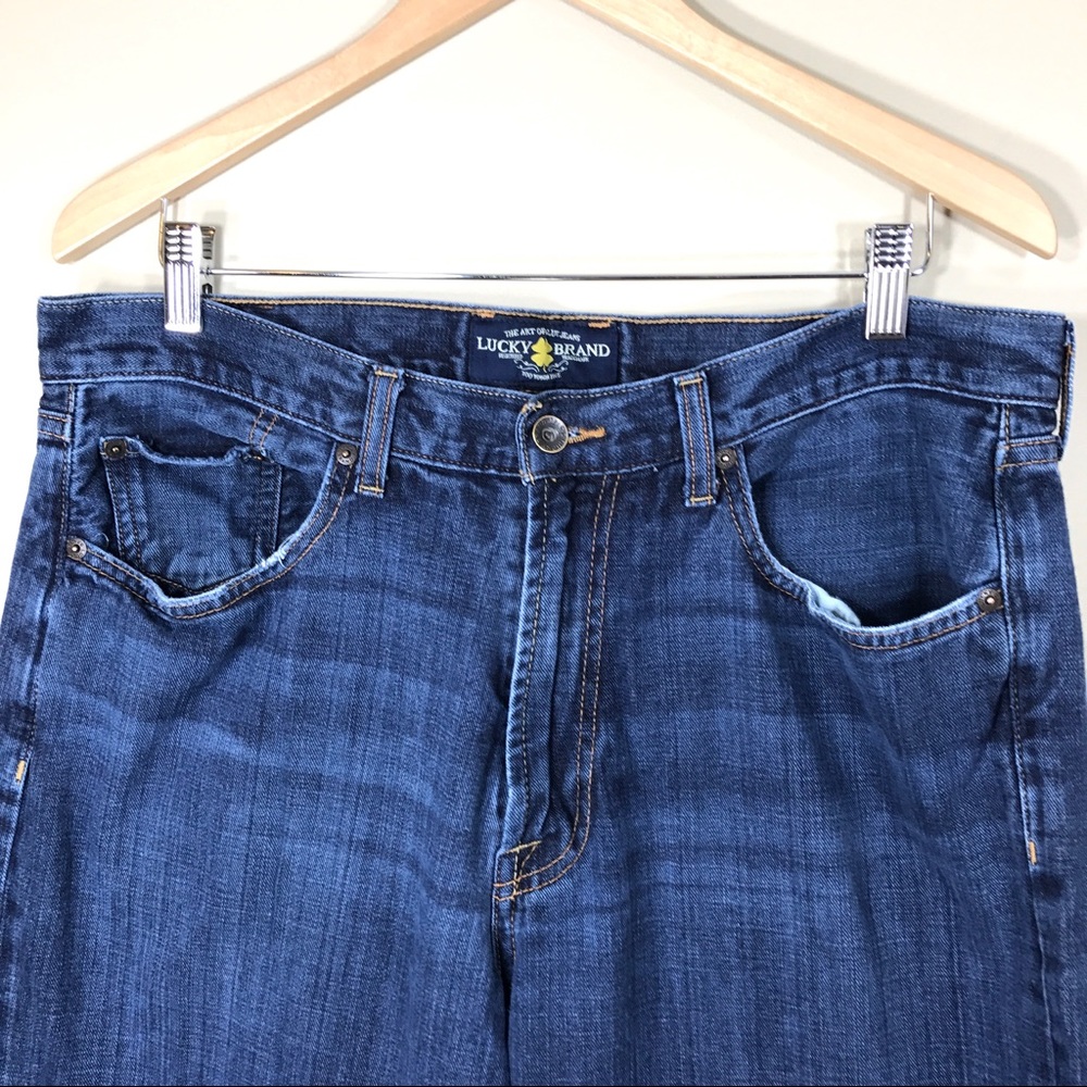 Lucky Brand Men's relaxed straight jeans, size 36